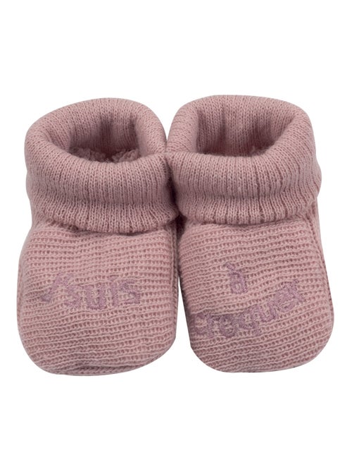 Scarpine per neonati con ricamo - Kiabi