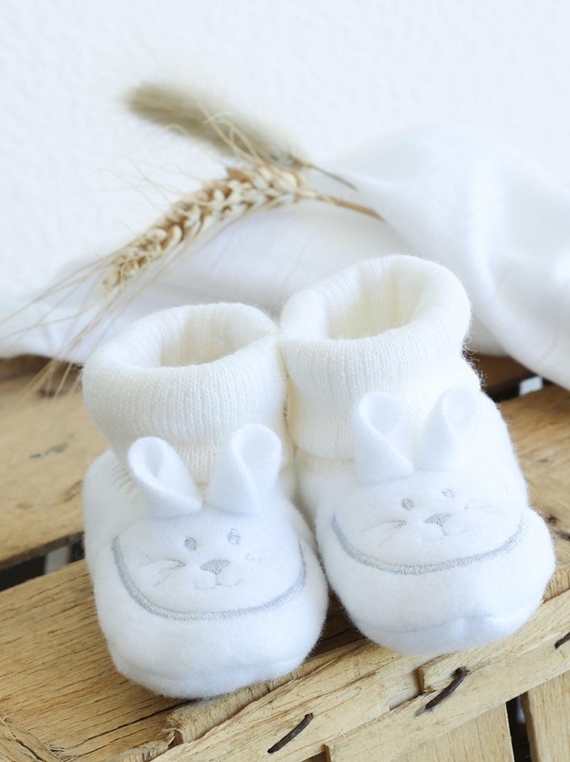 Scarpine per neonato - coniglietto Bianco - Kiabi