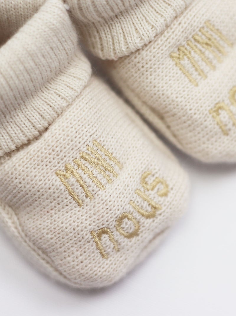 Scarpine per neonato - mini noi Beige - Kiabi