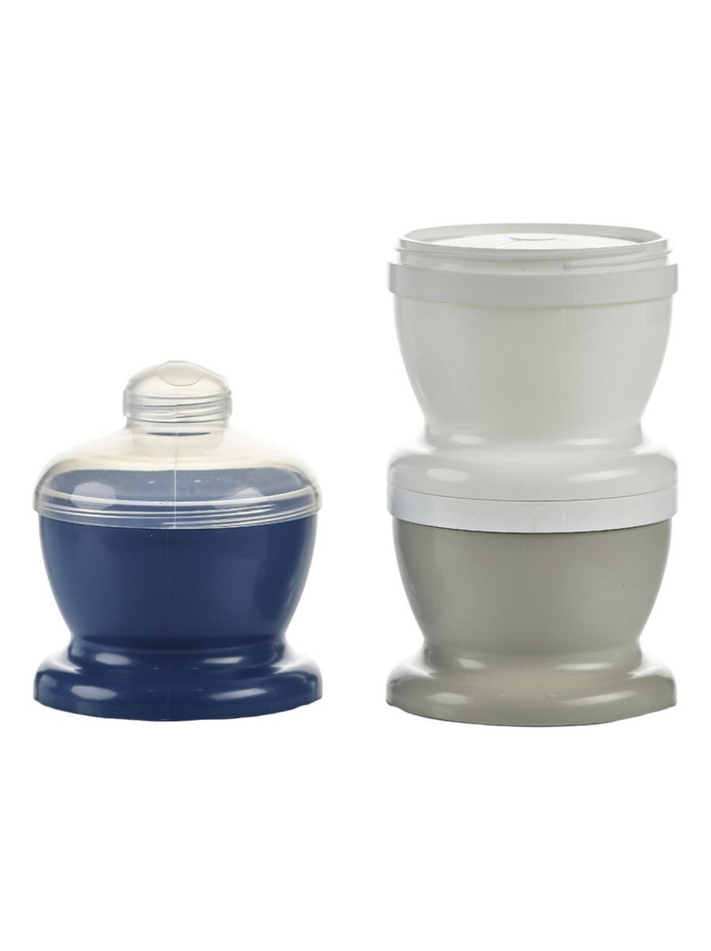 Scatola di trasporto del latte Thermobaby con 3 coperchi impilabili Blu - Kiabi