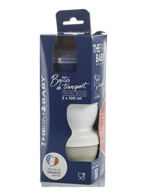 Scatola di trasporto del latte Thermobaby con 3 coperchi impilabili - Kiabi