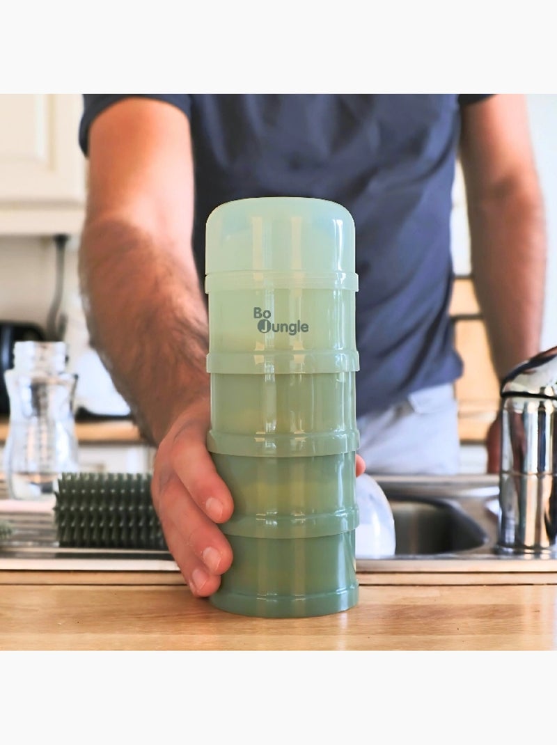 Scatola dosatrice per latte in polvere per neonati | bo jungle | bo jungle Verde - Kiabi