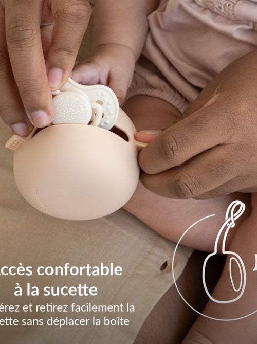 Scatola porta ciuccio in silicone difrax lovi | difrax | difrax - Kiabi