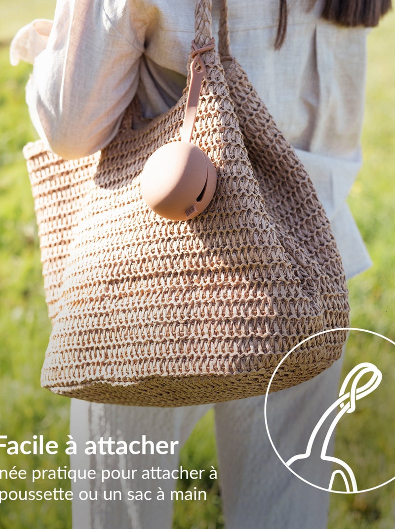 Scatola porta ciuccio in silicone difrax lovi | difrax | difrax Beige - Kiabi