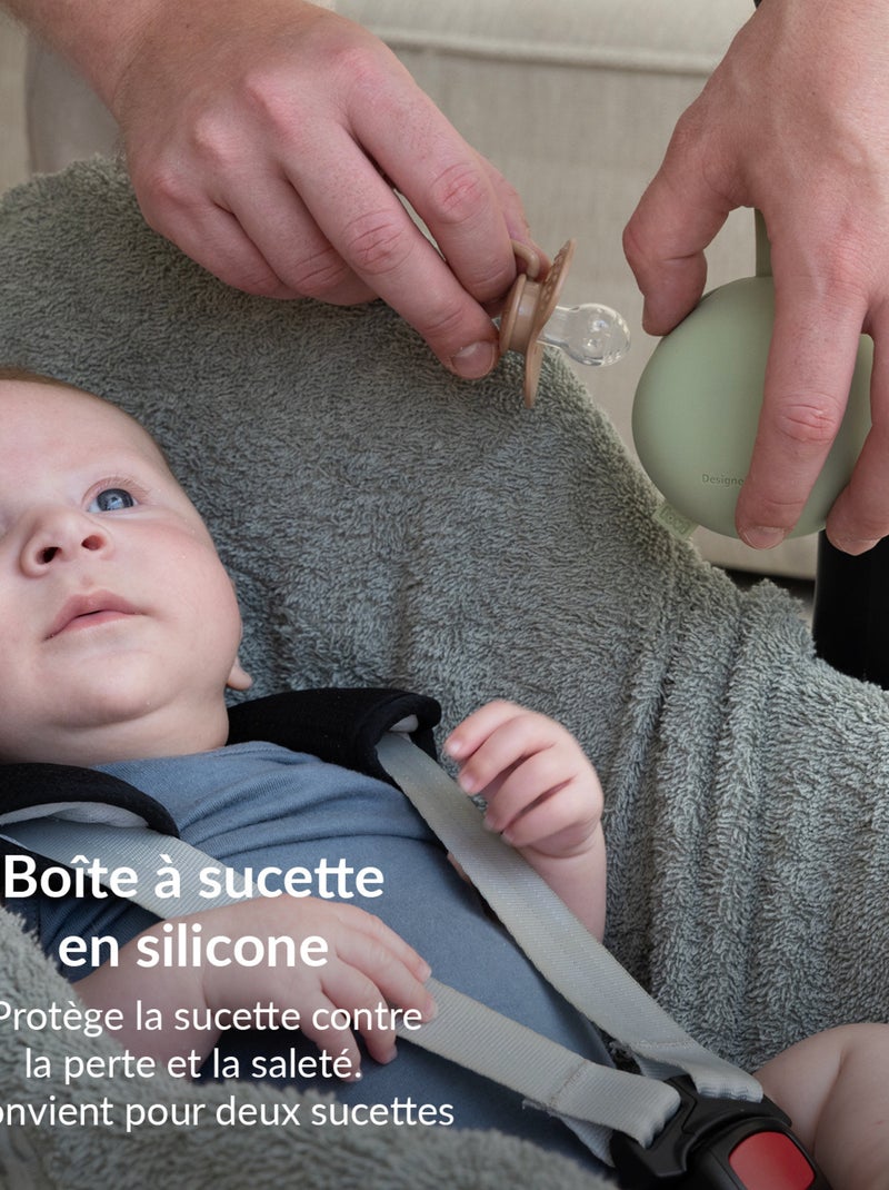 Scatola porta ciuccio in silicone difrax lovi | difrax | difrax Verde - Kiabi