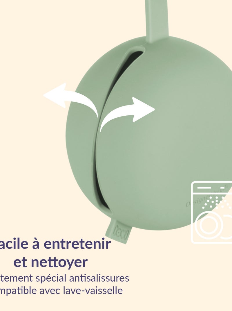 Scatola porta ciuccio in silicone difrax lovi | difrax | difrax Verde - Kiabi