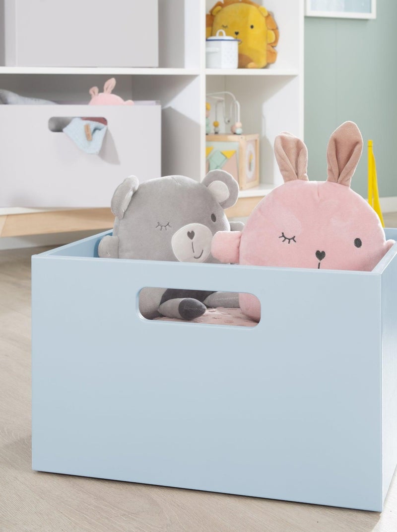 Scatola porta‑giochi in legno 'ROBA' Blu chiaro - Kiabi