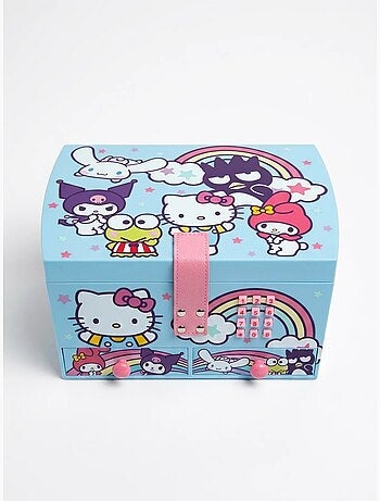 Scatola portagioie musicale resina hello kitty sanrio