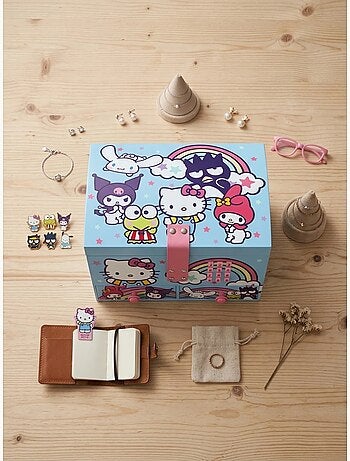 Scatola portagioie musicale resina hello kitty sanrio
