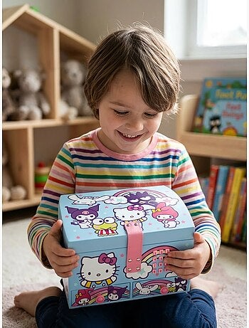 Scatola portagioie musicale resina hello kitty sanrio