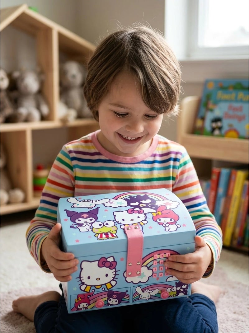 Scatola portagioie musicale resina hello kitty sanrio Rosa - Kiabi