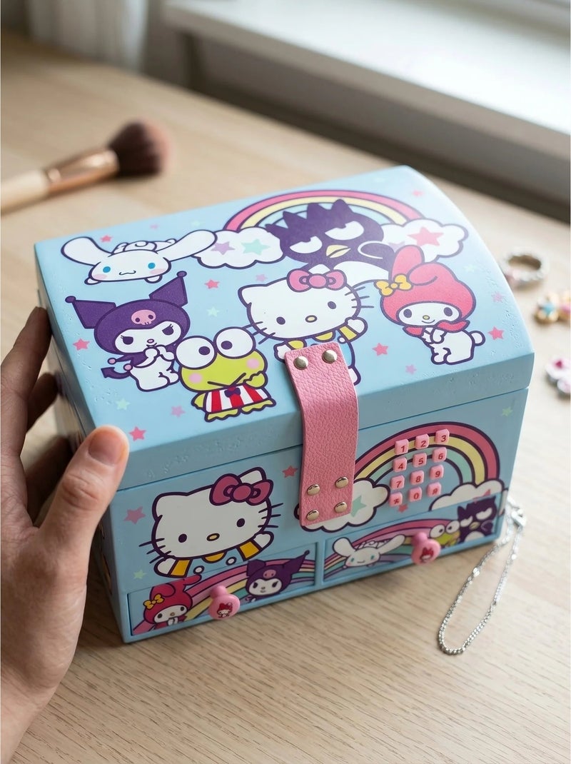 Scatola portagioie musicale resina hello kitty sanrio Rosa - Kiabi