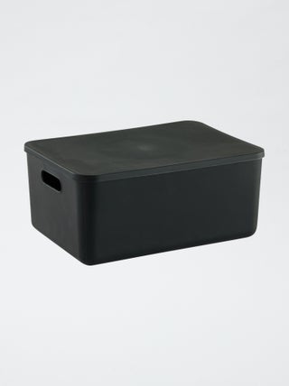 Scatola portaoggetti con coperchio