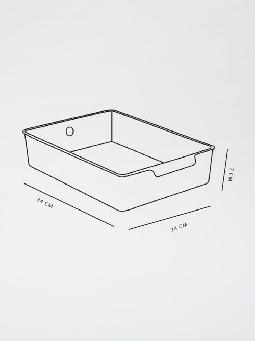 Scatola portaoggetti con manici - Kiabi
