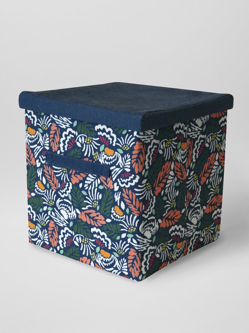 Scatola portaoggetti con stampa all over BEIGE - Kiabi