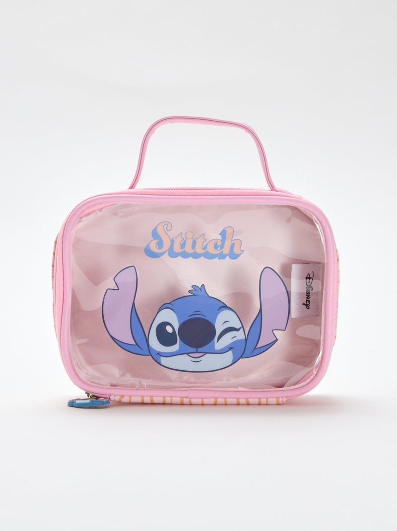 Scatola portaoggetti 'Disney' 'Stitch' trasparente Rosa - Kiabi