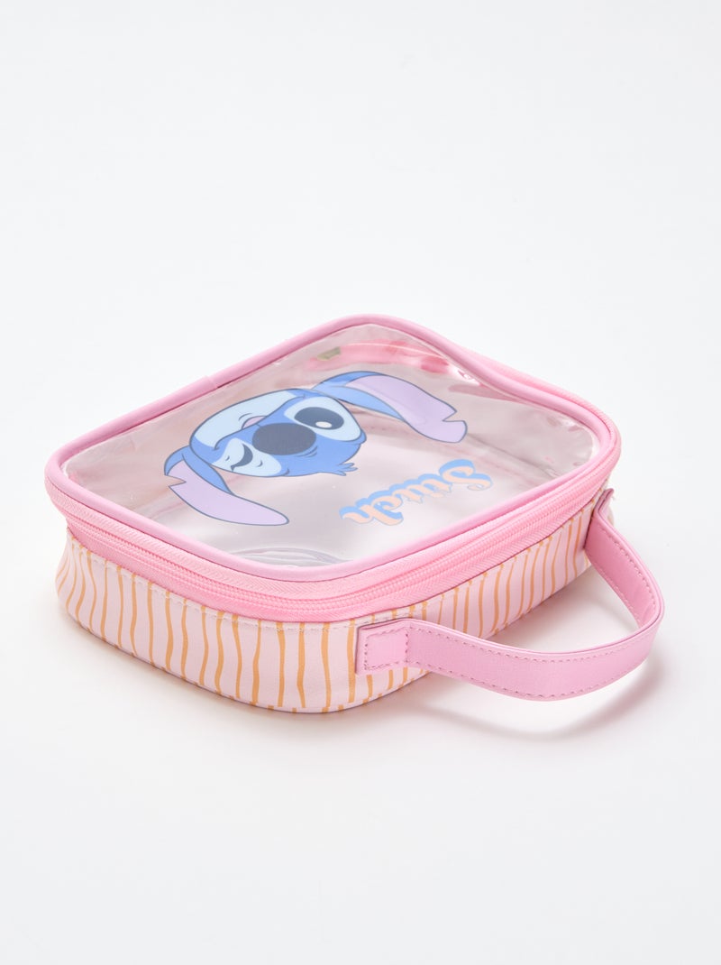 Scatola portaoggetti 'Disney' 'Stitch' trasparente Rosa - Kiabi
