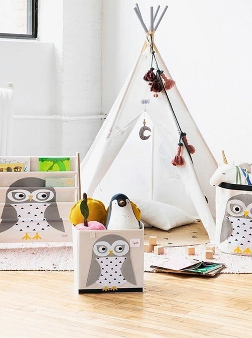 Scatola portaoggetti per giocattoli, gufo | 3 Sprouts - Kiabi