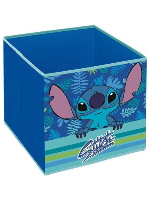 Scatola portaoggetti pieghevole 31x31x31 cm stitch disney - Kiabi
