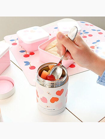Scatola portapranzo termica in acciaio inox per bambini | a little lovely company | a little lovely
