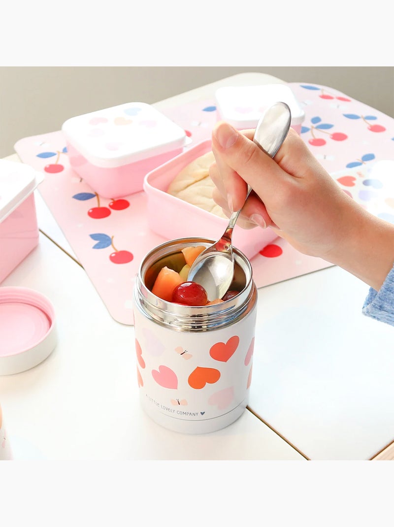 Scatola portapranzo termica in acciaio inox per bambini | a little lovely company | a little lovely Bianco - Kiabi
