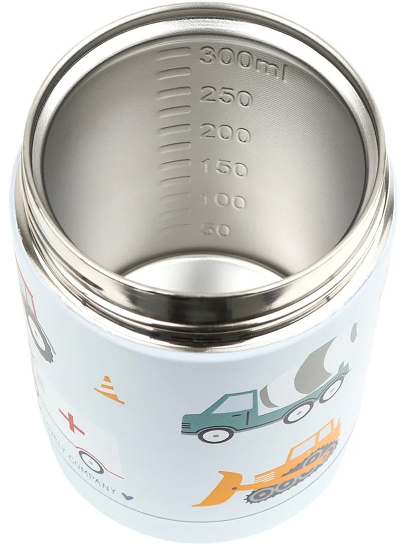 Scatola portapranzo termica in acciaio inox per bambini | a little lovely company | a little lovely Grigio - Kiabi