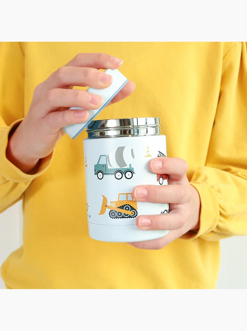 Scatola portapranzo termica in acciaio inox per bambini | a little lovely company | a little lovely Grigio - Kiabi