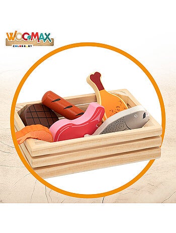 Scatole per alimenti in legno WOOMAX