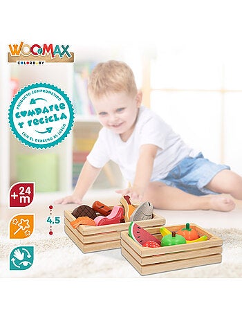Scatole per alimenti in legno WOOMAX