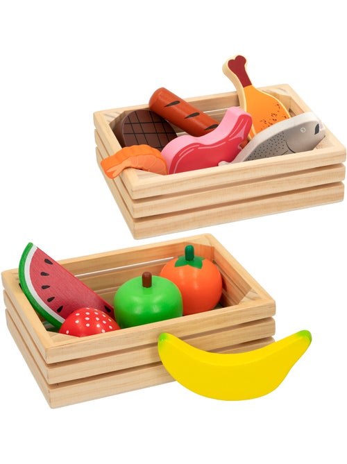 Scatole per alimenti in legno WOOMAX - Kiabi