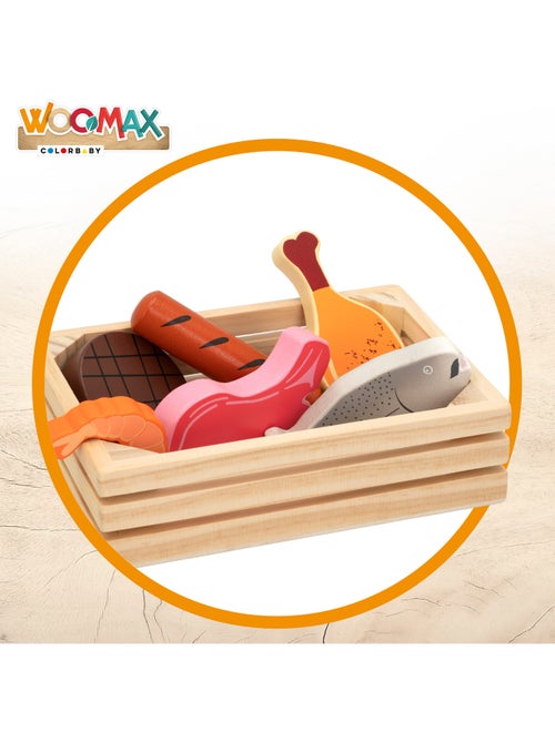 Scatole per alimenti in legno WOOMAX - Kiabi