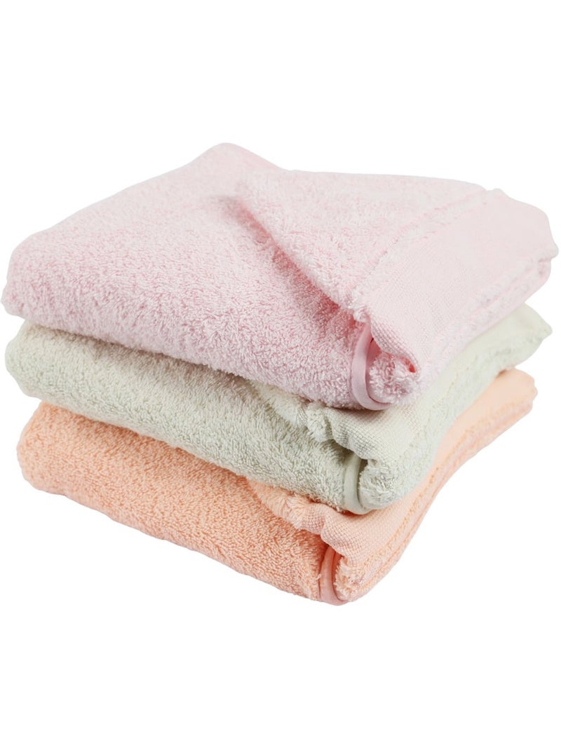 Scialle da bagno per neonati da ricamare con nastro Aïda – Aidelle Rosa - Kiabi