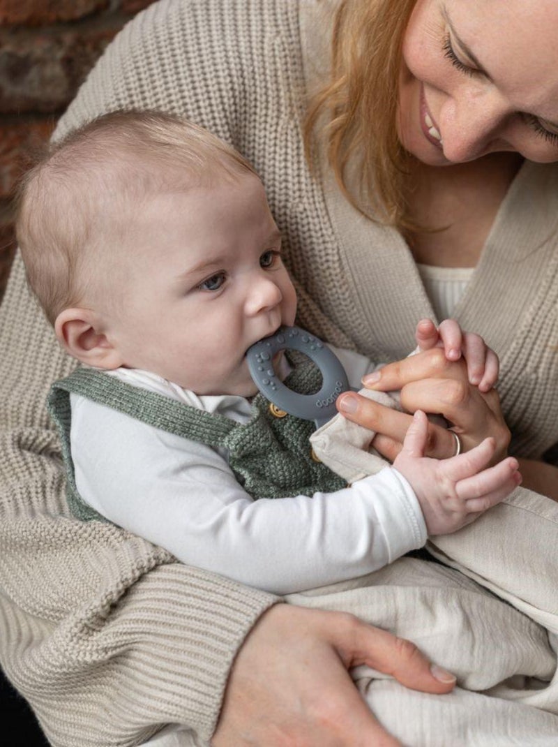 Scialle per l'allattamento MOM'N PLAY con anello in silicone «Doomoo» Beige - Kiabi