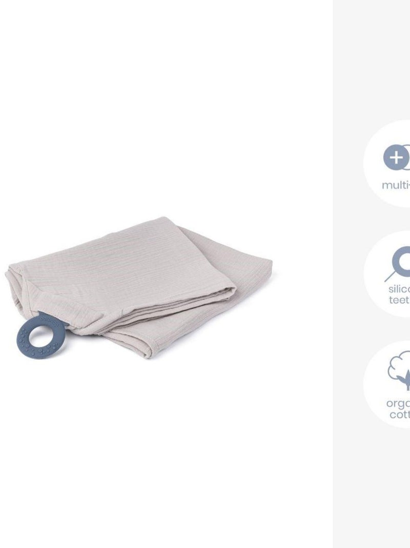 Scialle per l'allattamento MOM'N PLAY con anello in silicone «Doomoo» Beige - Kiabi