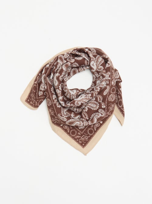 Scialle stampa bandana - Kiabi Scialle stampa bandana - Kiabi