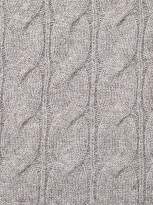 Sciarpa a trecce tinta unita - Kiabi