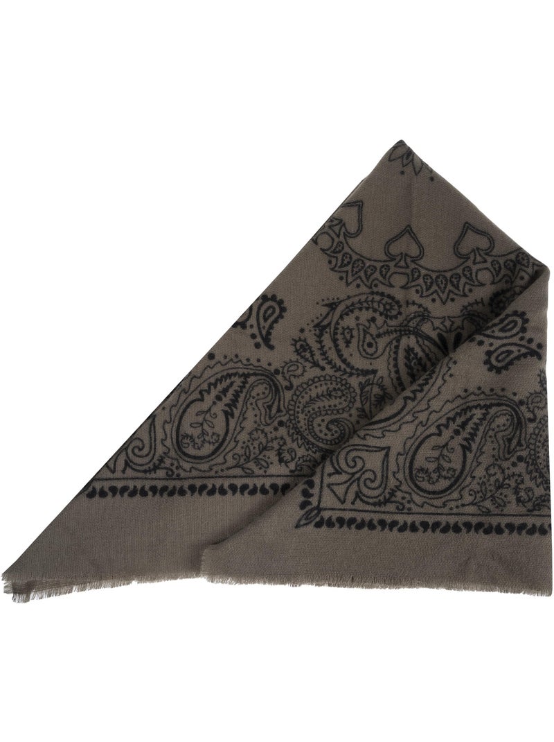 Sciarpa acrilico ultra morbido, caldo, molto confortevole, 90x90 cm donna Cachi - Kiabi