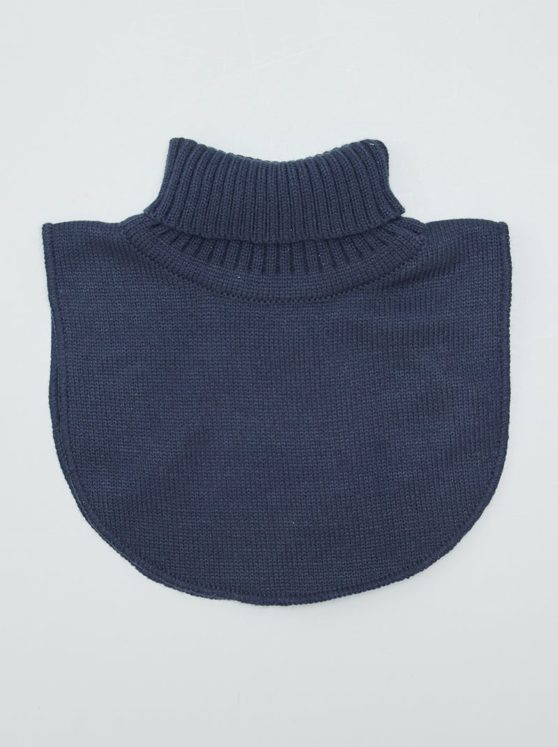 Sciarpa ad anello con davantino BLU - Kiabi