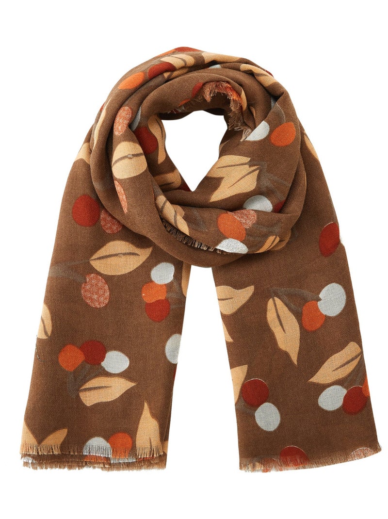 Sciarpa Automn Marrone - Kiabi