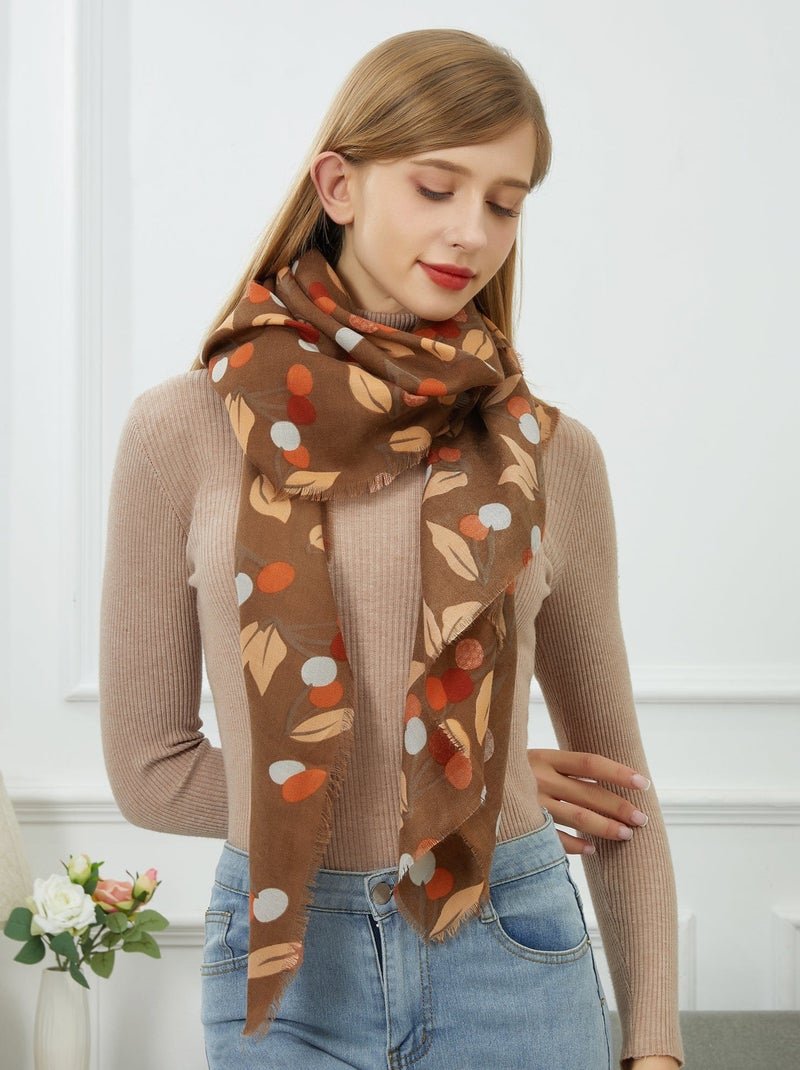 Sciarpa Automn Marrone - Kiabi