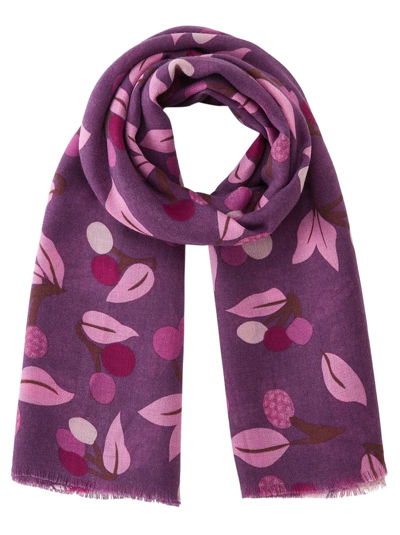Sciarpa Autunno Viola - Kiabi