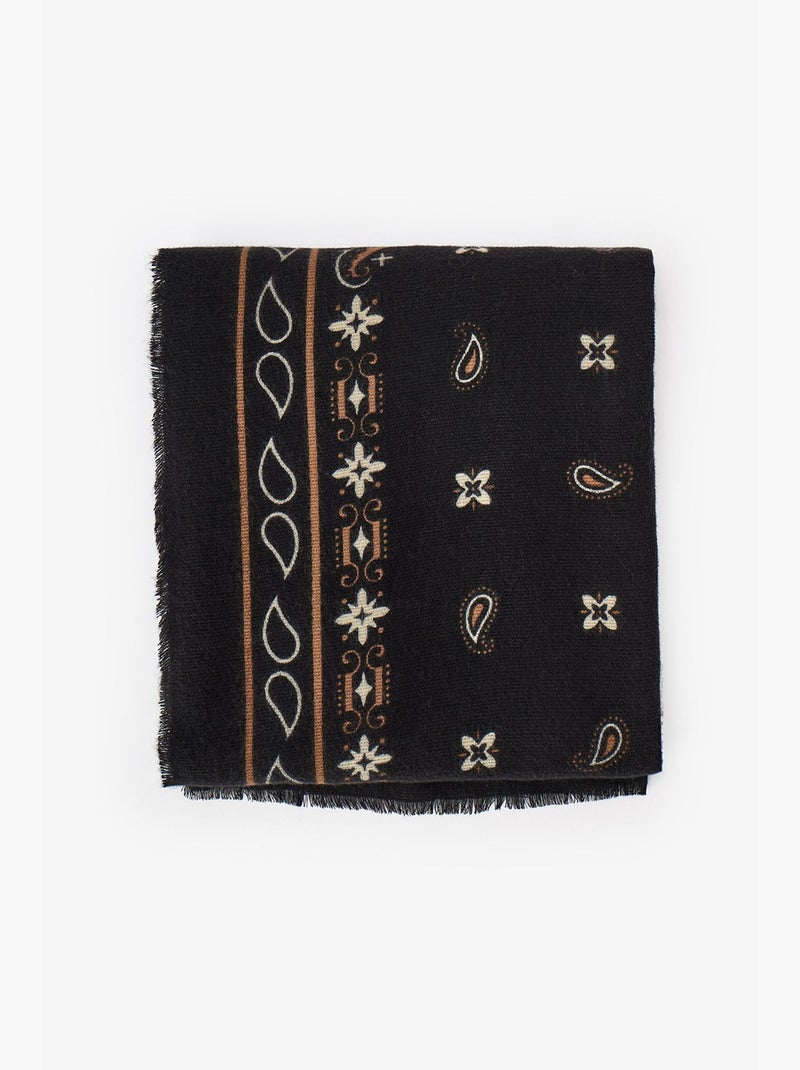 Sciarpa bandana penti Nero - Kiabi