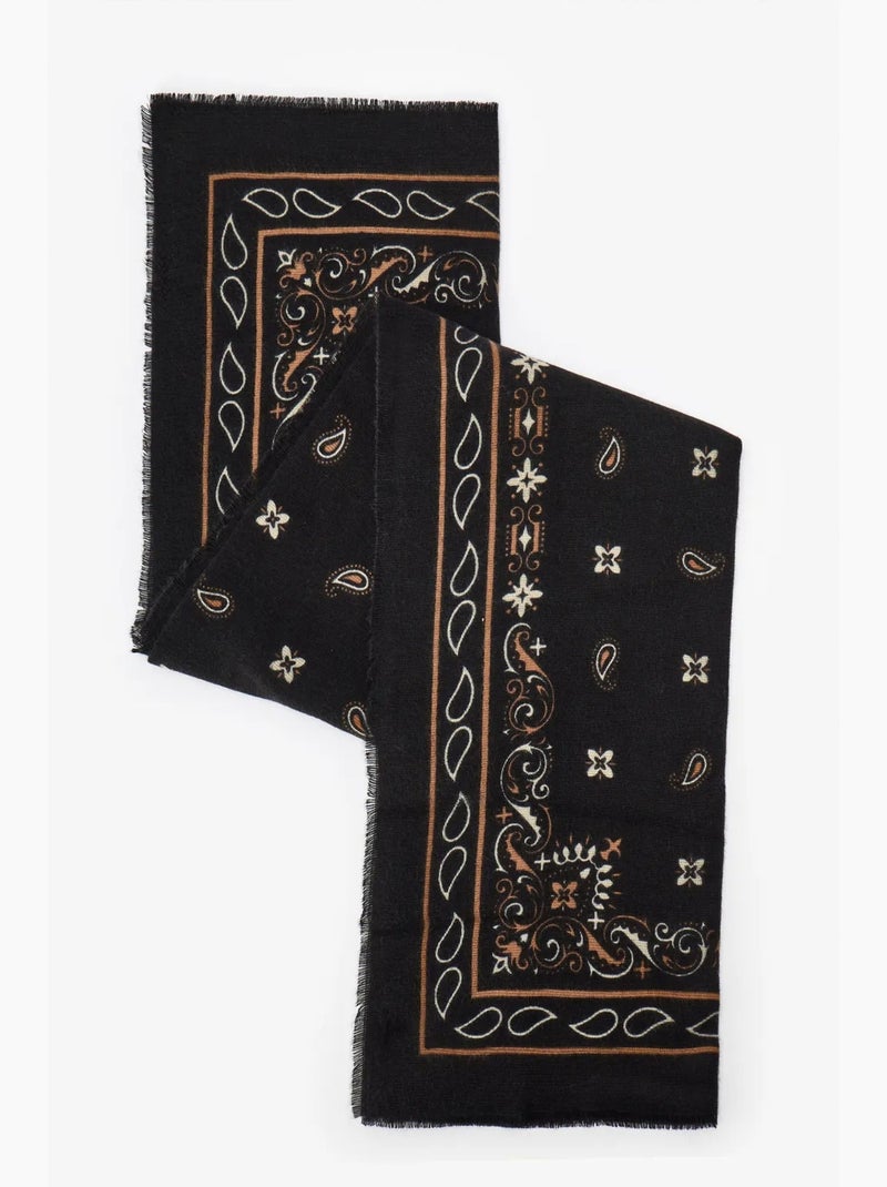 Sciarpa bandana penti Nero - Kiabi