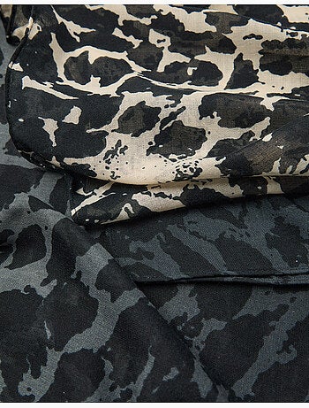 Sciarpa con stampa animale, MO Fashion