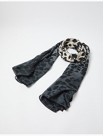 Sciarpa con stampa animale, MO Fashion