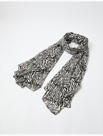 Sciarpa con stampa animale, MO Fashion