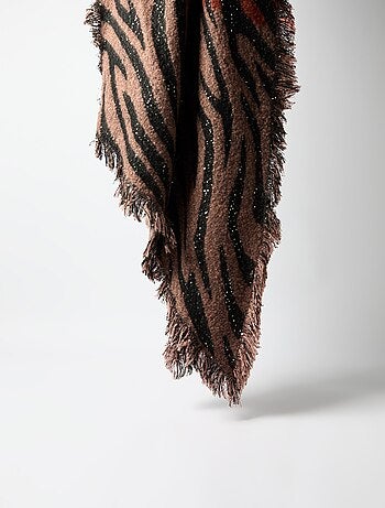 Sciarpa con stampa animale, MO Fashion
