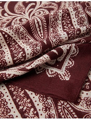 Sciarpa con stampa paisley, mo fashion