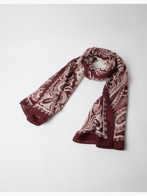 Sciarpa con stampa paisley, mo fashion - Kiabi
