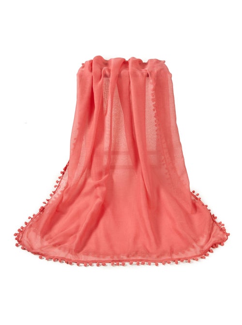 Sciarpa cotone rosa chiaro Elvia - Kiabi Sciarpa cotone rosa chiaro Elvia - Kiabi
